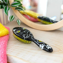 Pylones Hair Brush Large - Black Cat