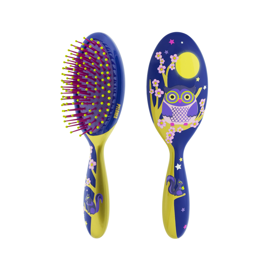 Pylones Hair Brush Small - Owl