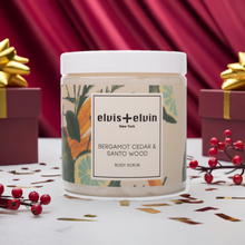Bergamot Cedar & Santo Wood Blend Body Scrub with Dead Sea Salt 300ml
