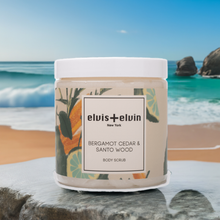 Bergamot Cedar & Santo Wood Blend Body Scrub with Dead Sea Salt 300ml