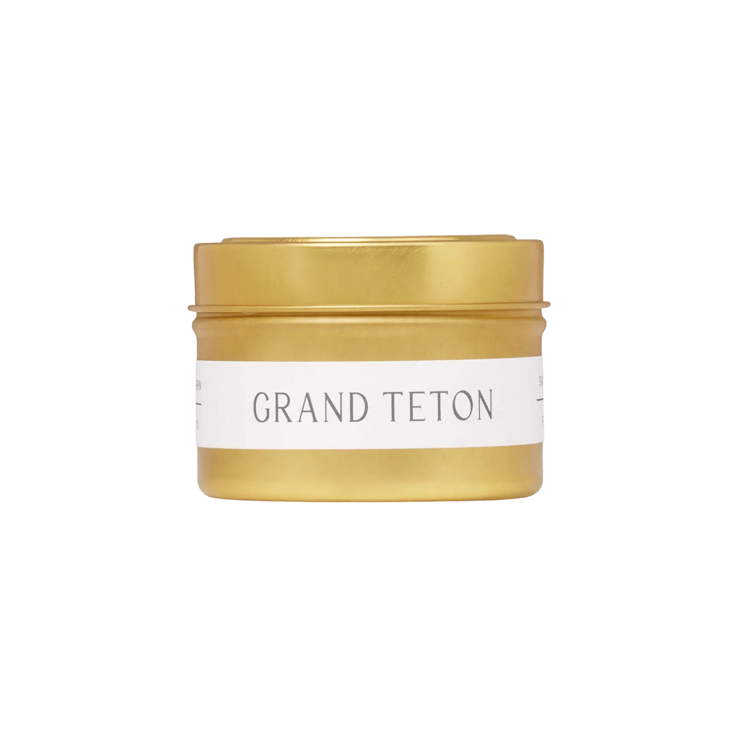 Grand Teton Travel Candle