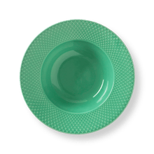 Lyngby Porcelæn Rhombe Color Soup Bowl, Ø: 9.6"