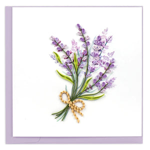 Greeting Card Lavender Bunch