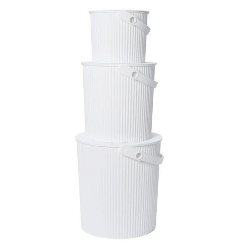 Hachiman Buckets White