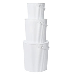 Hachiman Buckets White