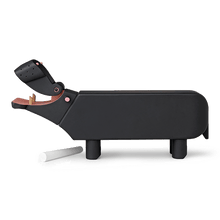 Kay Bojesen Wood Hippo, Black, H: 4.9"