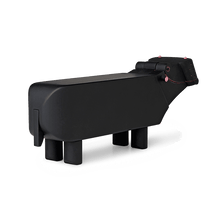 Kay Bojesen Wood Hippo, Black, H: 4.9"