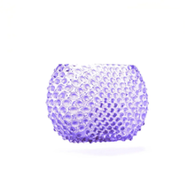 Hobnail Vase - Optic - Lilac Bloom