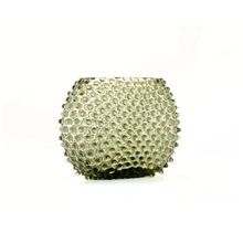 Hobnail Vase - Optic - Moss Green