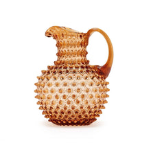 Hobnail Jug - Large - Honey Gold
