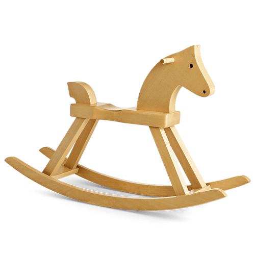 Kay Bojesen Babies Rocking Horse, Beech, H: 22