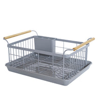 Replacement Drainer Tray for Dish Rack - Steel + Wood -