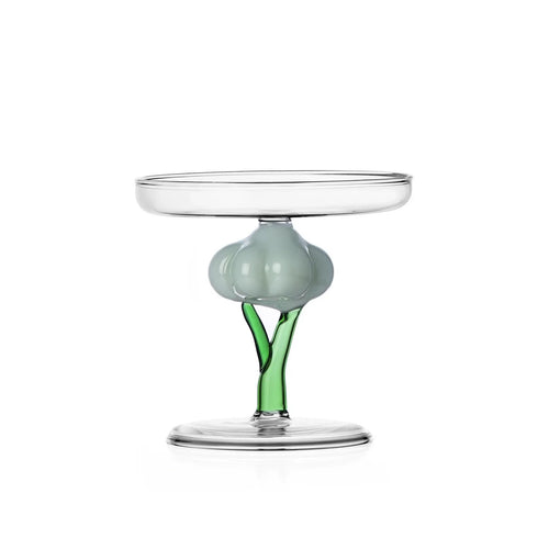 Ichendorf Broccoli Glass Footed Plate