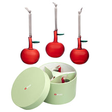 Iittala Glass Ornament Apples