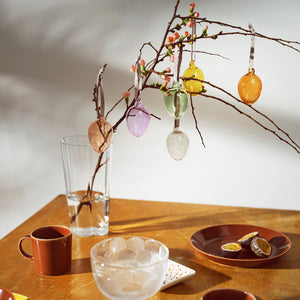 Iittala Decoration Glass Egg 3-set Mix Spring