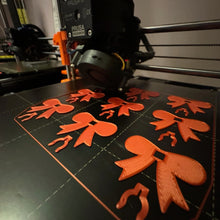 Original Dripping Rain Cloud with Bow Charm