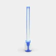 Illusion Candle - Blue & White