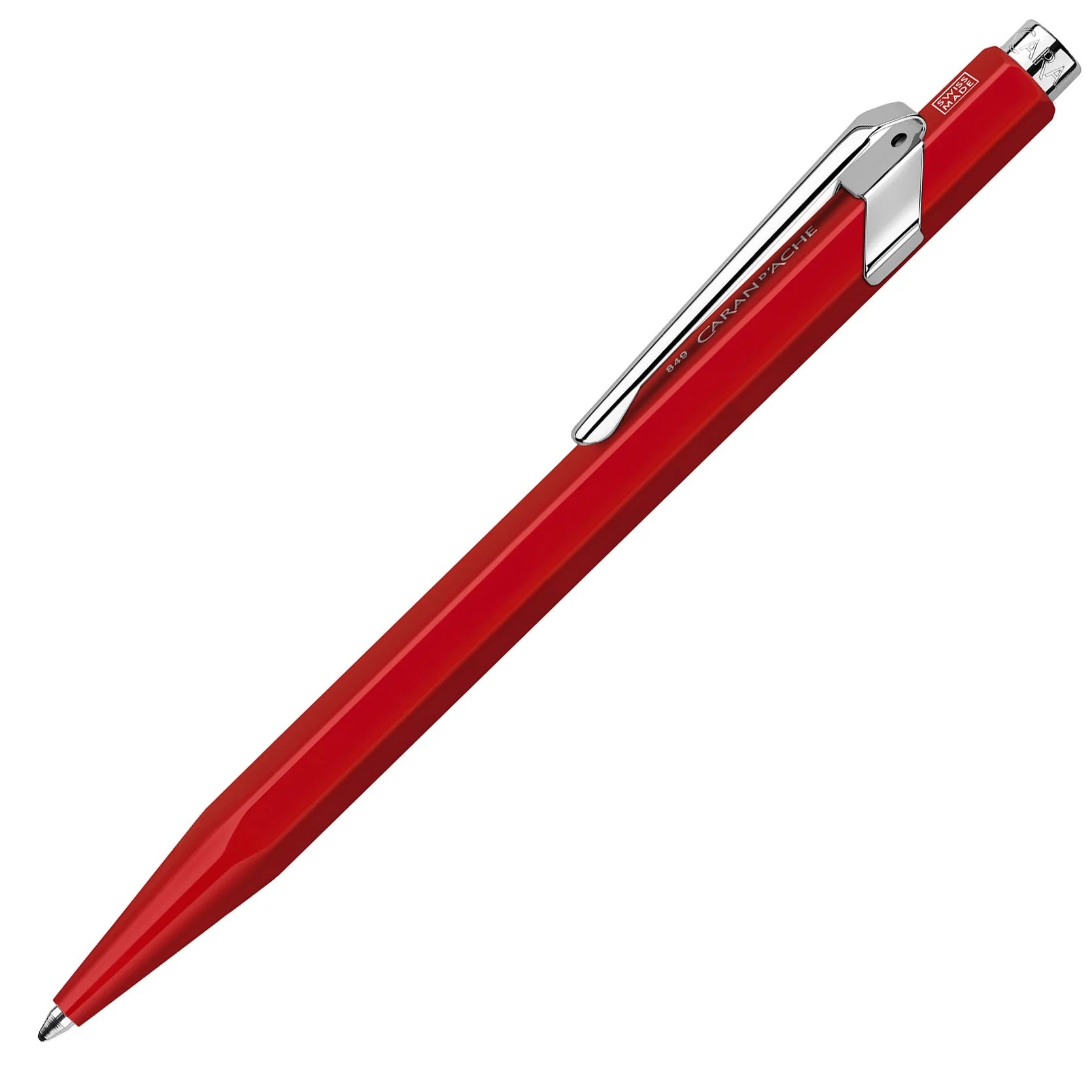 Caran D'ache Metal Pen Ballpoint Red