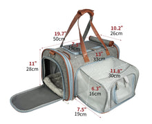 Mr. Peanut's Gold Series Big Apple XL Size Airline Compliant Expandable Pet Carrier V3.0