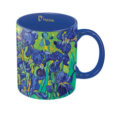 Van Gogh Irises Large Porcelain Fine Art Coffee and Tea Mug