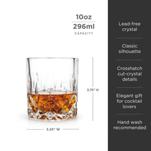 Admiral Crystal Tumblers Set of 4