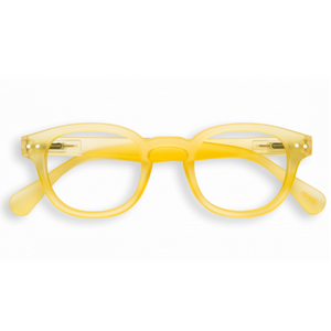 IZIPIZI Reading Glasses - "C" Yellow Chrome +1.0