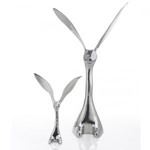 Jackrabbit Decorative Object Silver