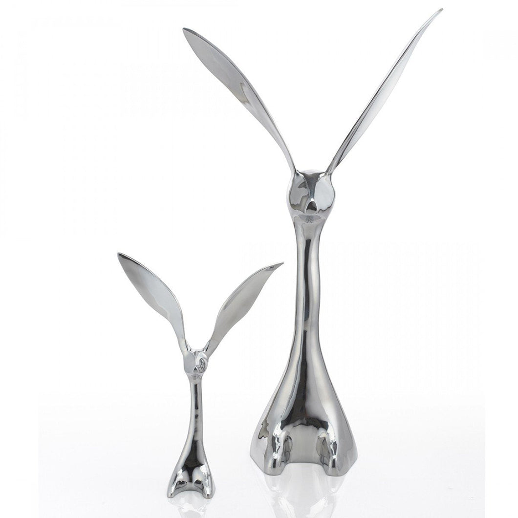 Jackrabbit Decorative Object Silver