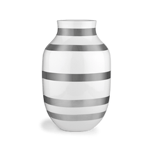 Kähler Omaggio Vase, Silver