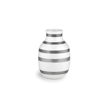 Kähler Omaggio Vase, Silver