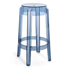 Kartell Ghost Stool Medium High (Set of 2) Powder Blue