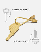 Victory Key Blank Keyring