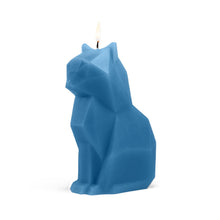 PyroPet Kisa Cat Candle - Blue