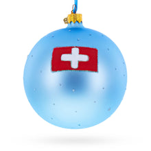 Matterhorn, Zermatt, Switzerland Jeweled Glass Ball Christmas Ornament