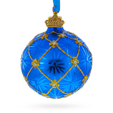 1897 Coronation Royal Glass Ball Christmas Ornament