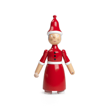 Kay Bojesen Santa Clara / Mrs Santa, Red/White, H: 7.7"