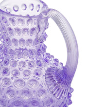 Hobnail Jug - Creamer - Lilac Bloom