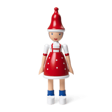 Kay Bojesen Christmas Lise, red/blue/white, H: 6.9"