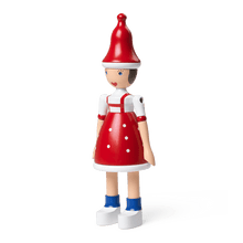 Kay Bojesen Christmas Lise, red/blue/white, H: 6.9"
