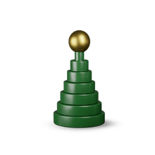 Kay Bojesen Christmas Tree, Green