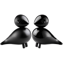 Kay Bojesen Lovebirds, Black, H: 3.5"