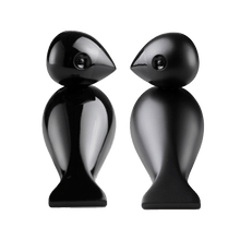 Kay Bojesen Lovebirds, Black, H: 3.5"