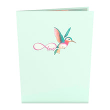 Pop-Up Card Lovely Hummingbird