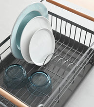 Dish Rack - Steel + Wood
