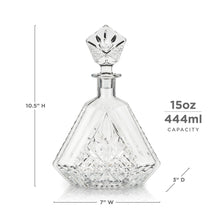 Admiral Crystal Irish Cut Whiskey Decanter