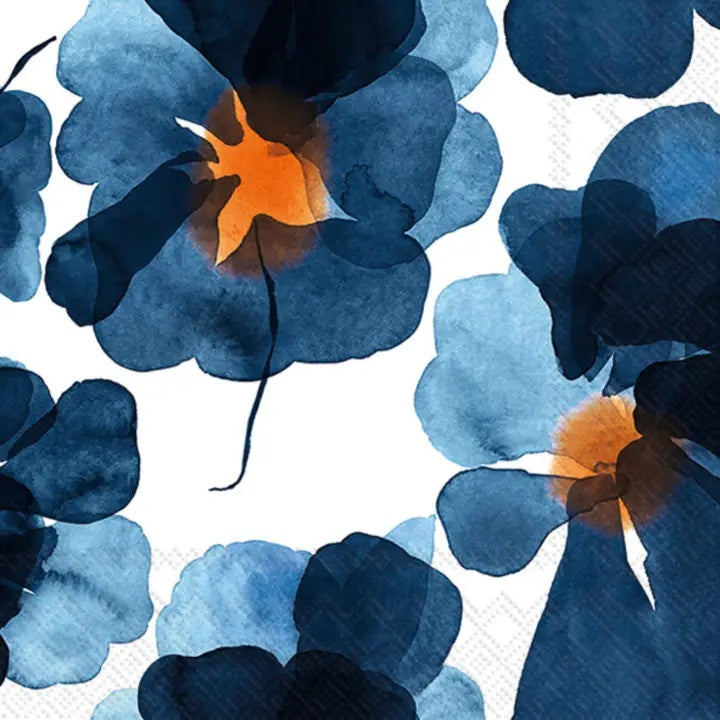 Marimekko Lunch Napkins Valssi Blue