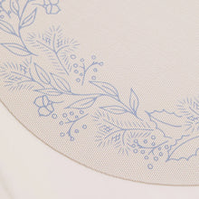 Chilewich Placemats Wreath Frost