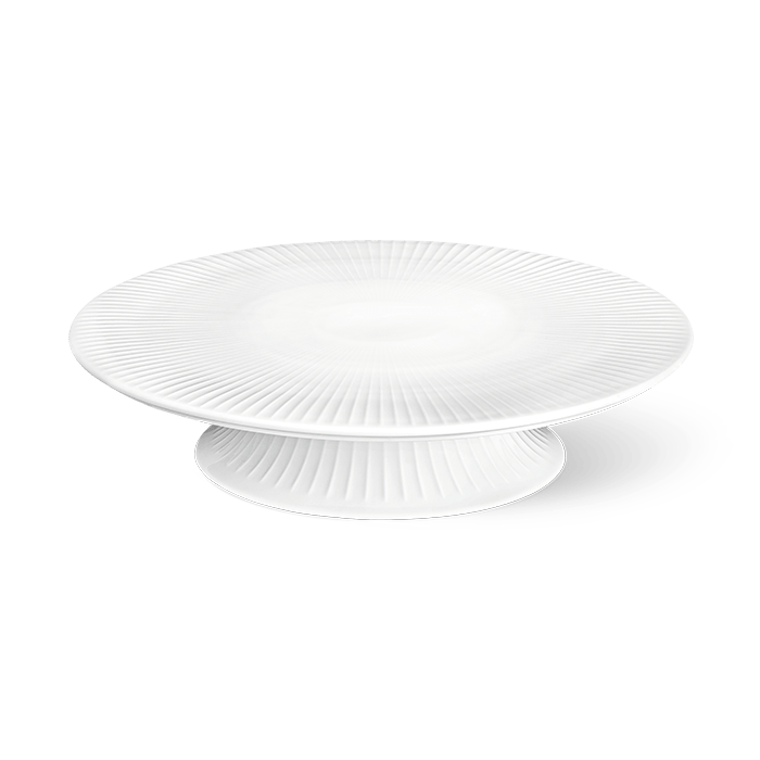 Kähler Hammershøi Cake Dish, White, Ø: 11.8