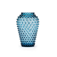 Hobnail Vase - Barrel - Midnight Blue