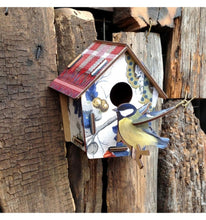 Wall Sculpture Bird House Poppy Seed